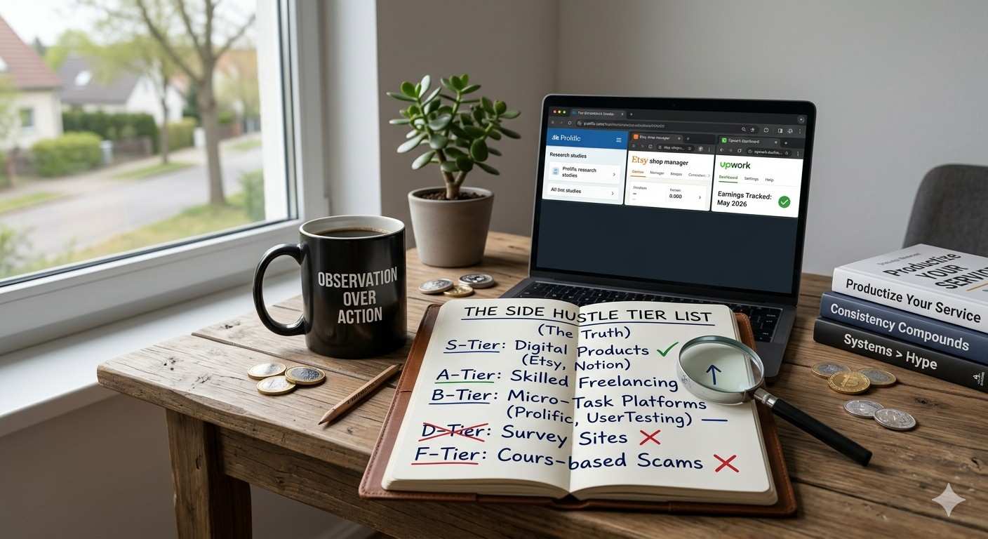 Most Side Hustle Advice Is Trash. Here Is What Actually Works.